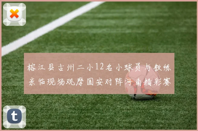榕江县古州二小12名小球员与教练亲临现场观摩国安对阵河南精彩赛事